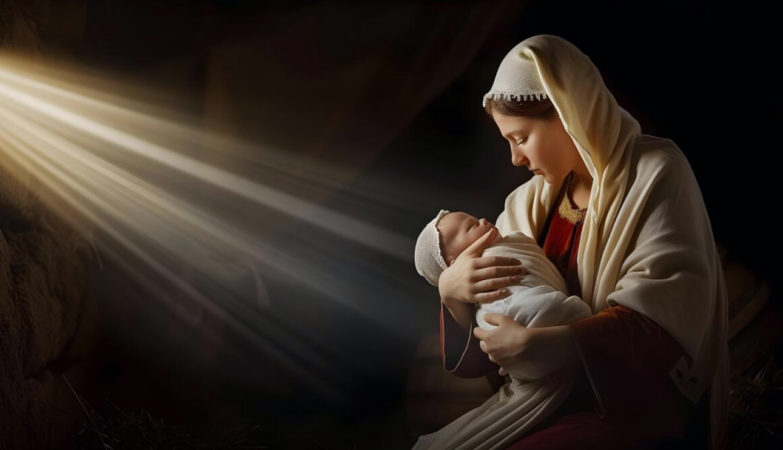 The Word Became Flesh The Eternal Christ Entering Human History.