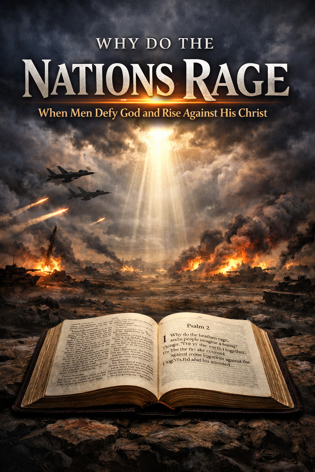 Why Do the Nations Rage Question Arise When Men Defy God and Rise Against His Christ?