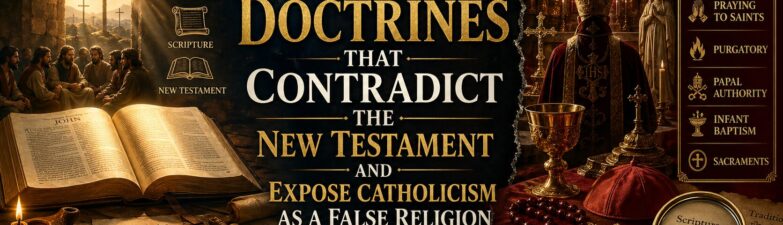 30 Roman Catholic Doctrines That Contradict the New Testament and Expose Catholicism as a False Religion.