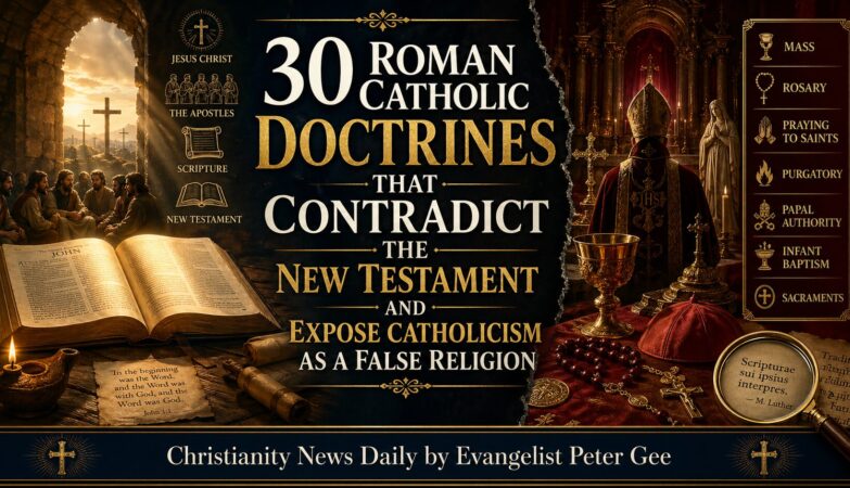 30 Roman Catholic Doctrines That Contradict the New Testament and Expose Catholicism as a False Religion.