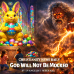 A Warning to the Western Church That God Will Not Ignore Their Idol Worship of The Easter Eggs And  Bunnies At The Altar.