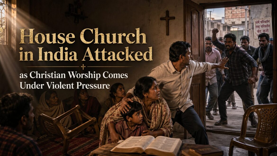 House Church in India Attacked as Christian Worship Comes Under Violent Pressure.
