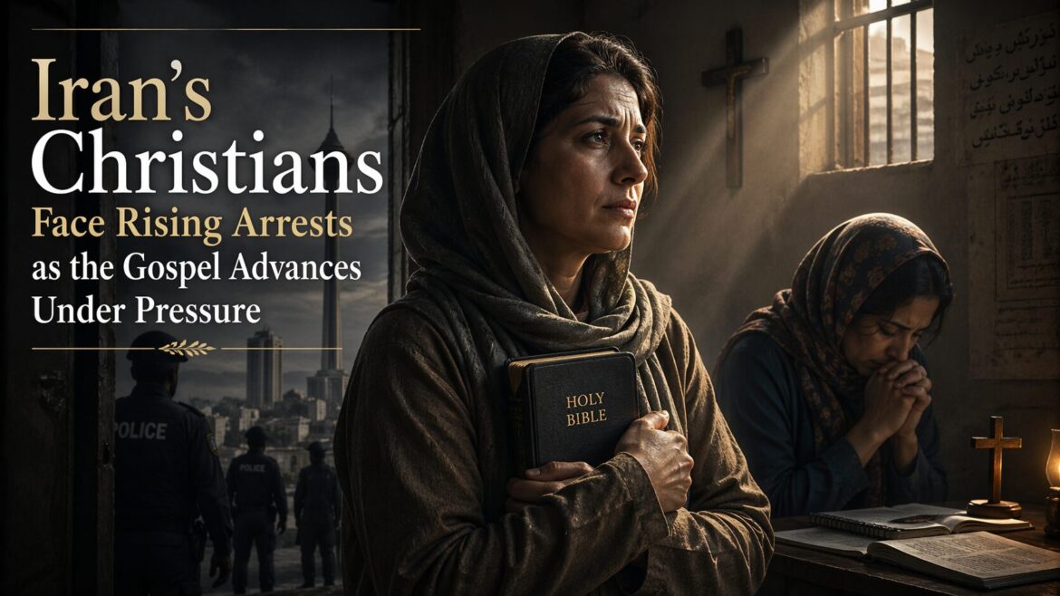 Iran’s Christians Face Rising Arrests as the Gospel Advances Under Pressure.