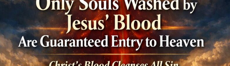 Only Souls Washed by Jesus' Blood Are Guaranteed Entry to Heaven Since Christ's Blood Cleanses All Sin