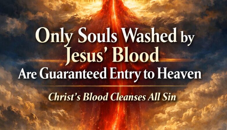 Only Souls Washed by Jesus' Blood Are Guaranteed Entry to Heaven Since Christ's Blood Cleanses All Sin