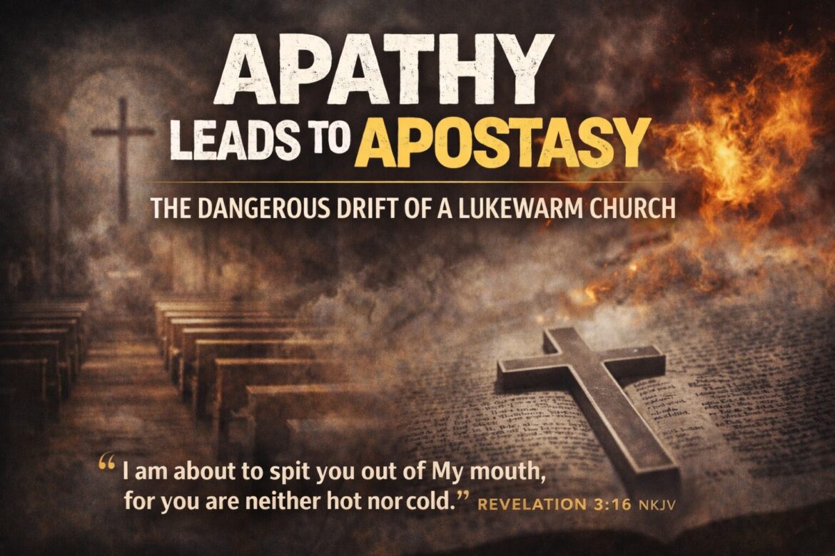 The Dangerous Drift of a Lukewarm Church From Apathy To Apostasy.