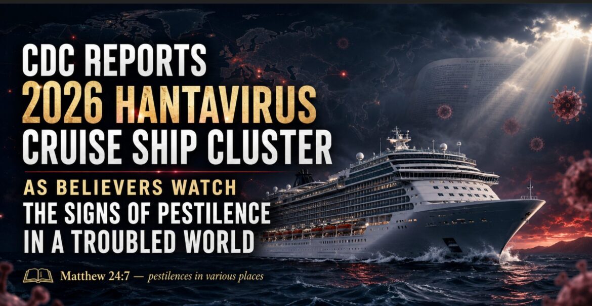 CDC Reports 2026 Hantavirus Cruise Ship Cluster as Believers Watch for the Signs of Pestilence in a Troubled World.
